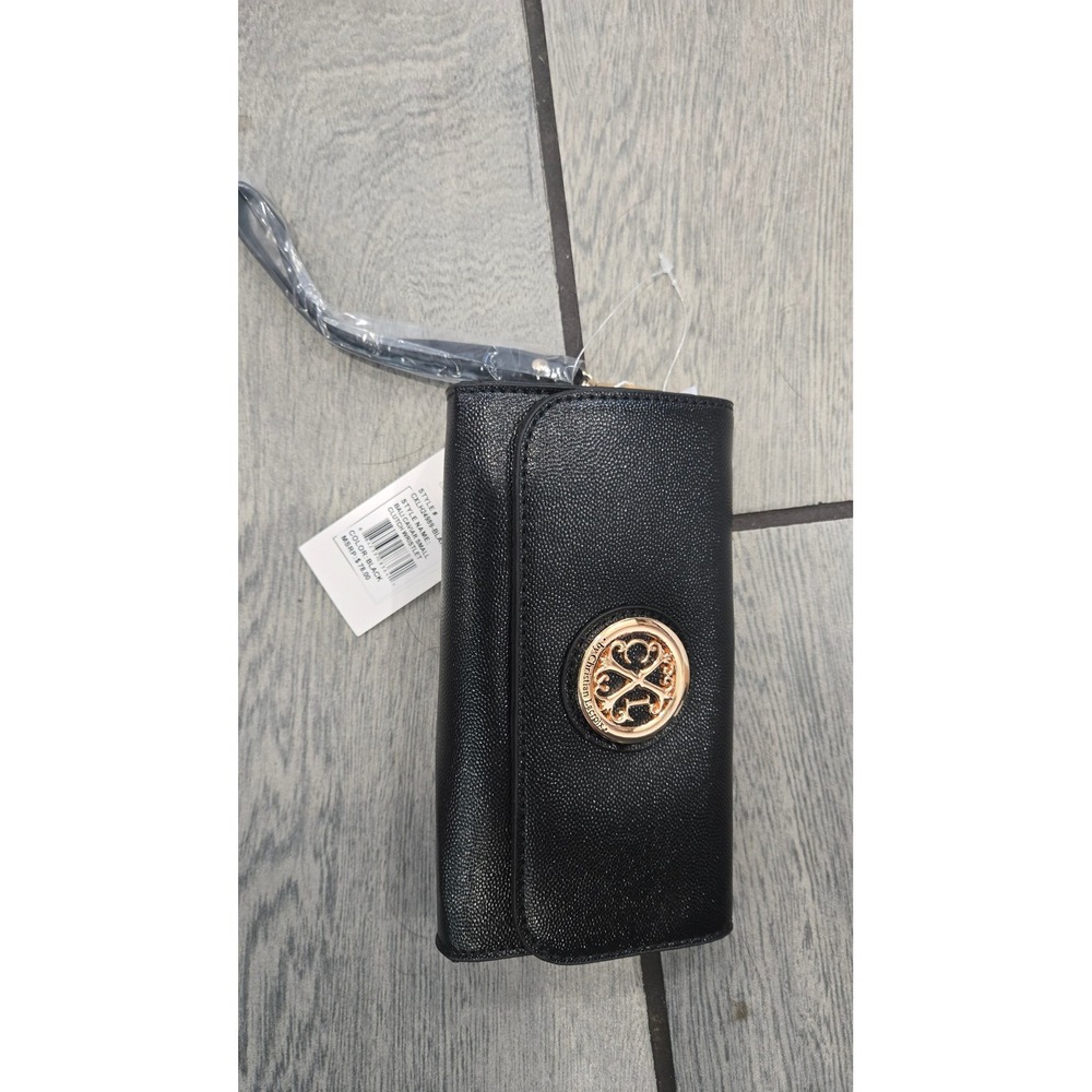 CXL Christian Lacroix Bali Caviar Small Clutch Wristlet Black CXLH24989-BLAK